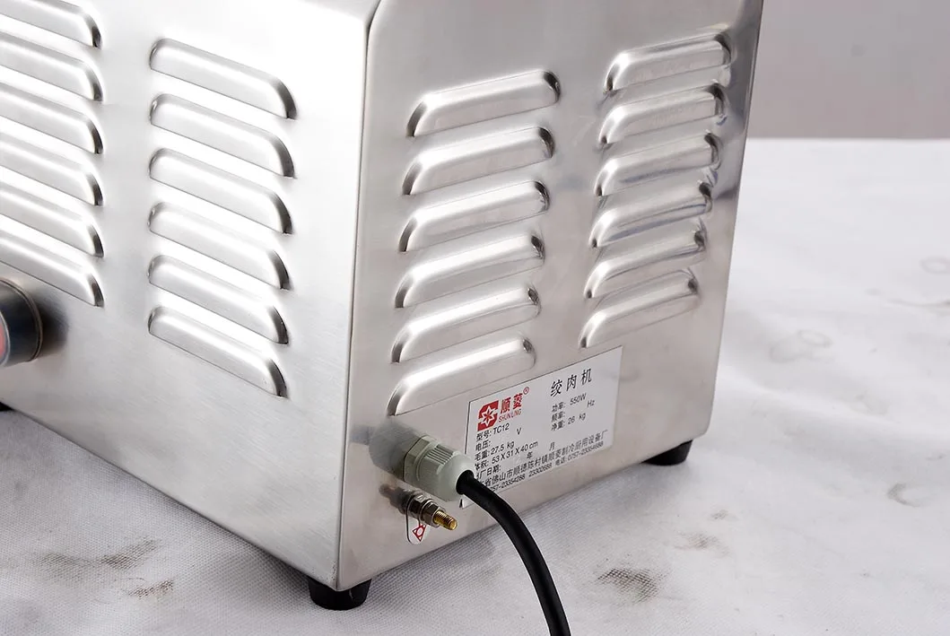 Sturdy New Meat Grinder Mincer Core Motor and Gear Components for Restaurants Food Shops and Farms