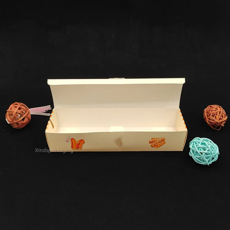 Bakery shop takeout series packaging products Macaron sweeties Croissant cakes Cookies box and puff packaging