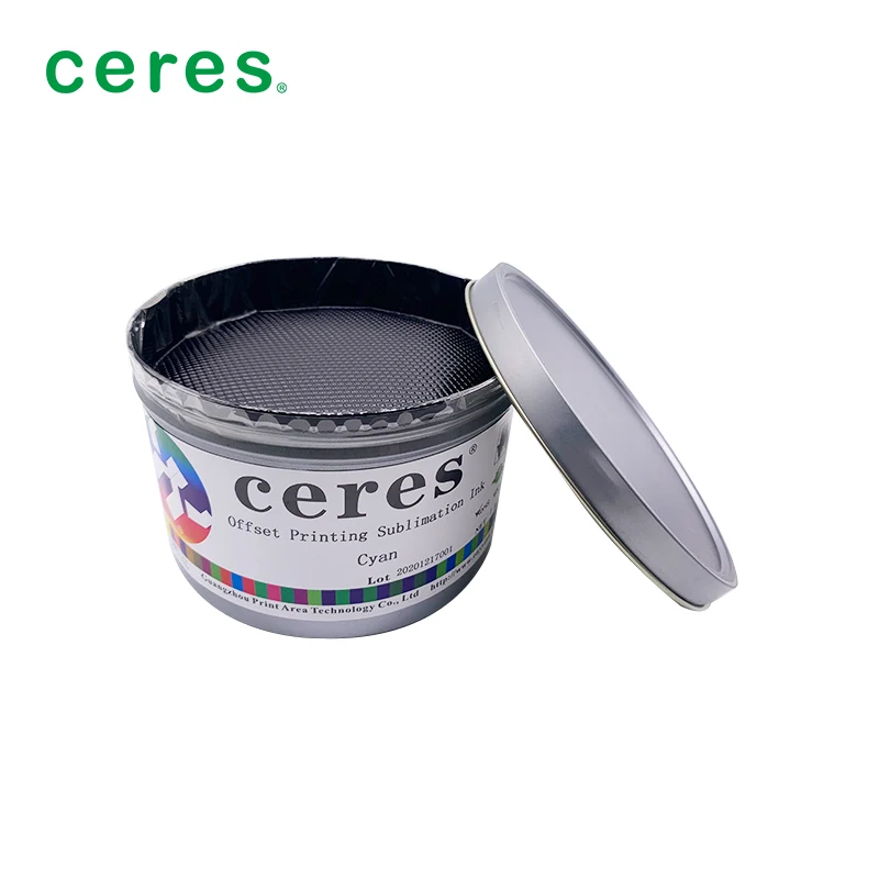 YELLOW Offset printing sublimation ink for Wear-resistant, sun-fast, not easy to fade and crack
