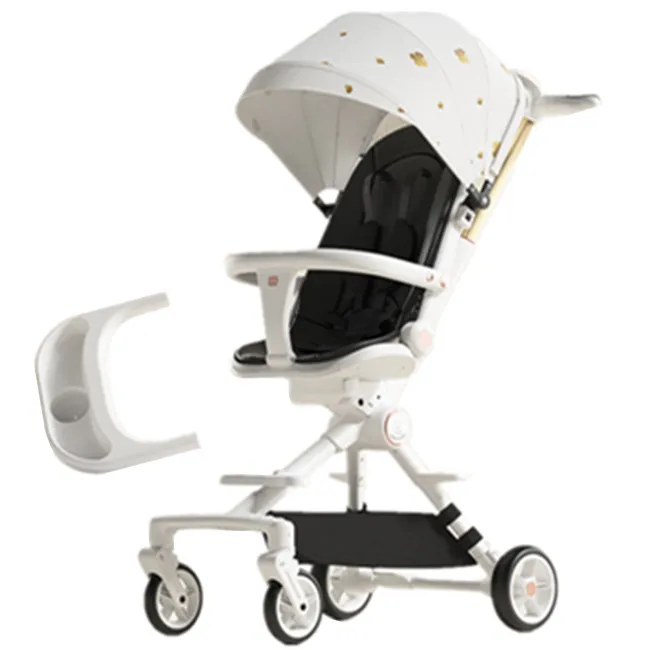 For Travel High Landscape Baby Toddler Stroller Trolley Go Karts Kids Buggy Pram Quality Foldable Baby Products Push Chair Carts