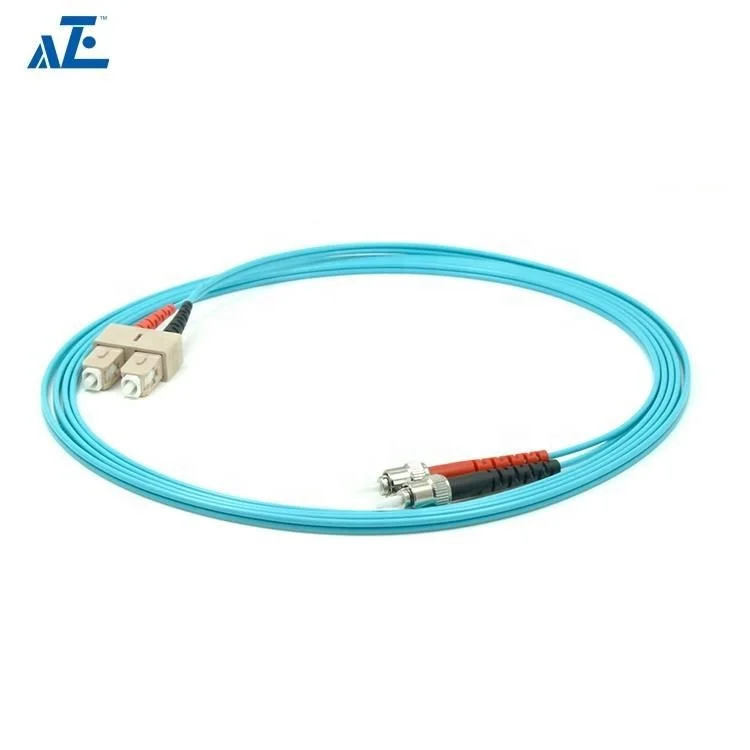 LC/ST OM3 Fiber Optic Patch Cord 10G SFP+ Copper Cable 0.3 Meter