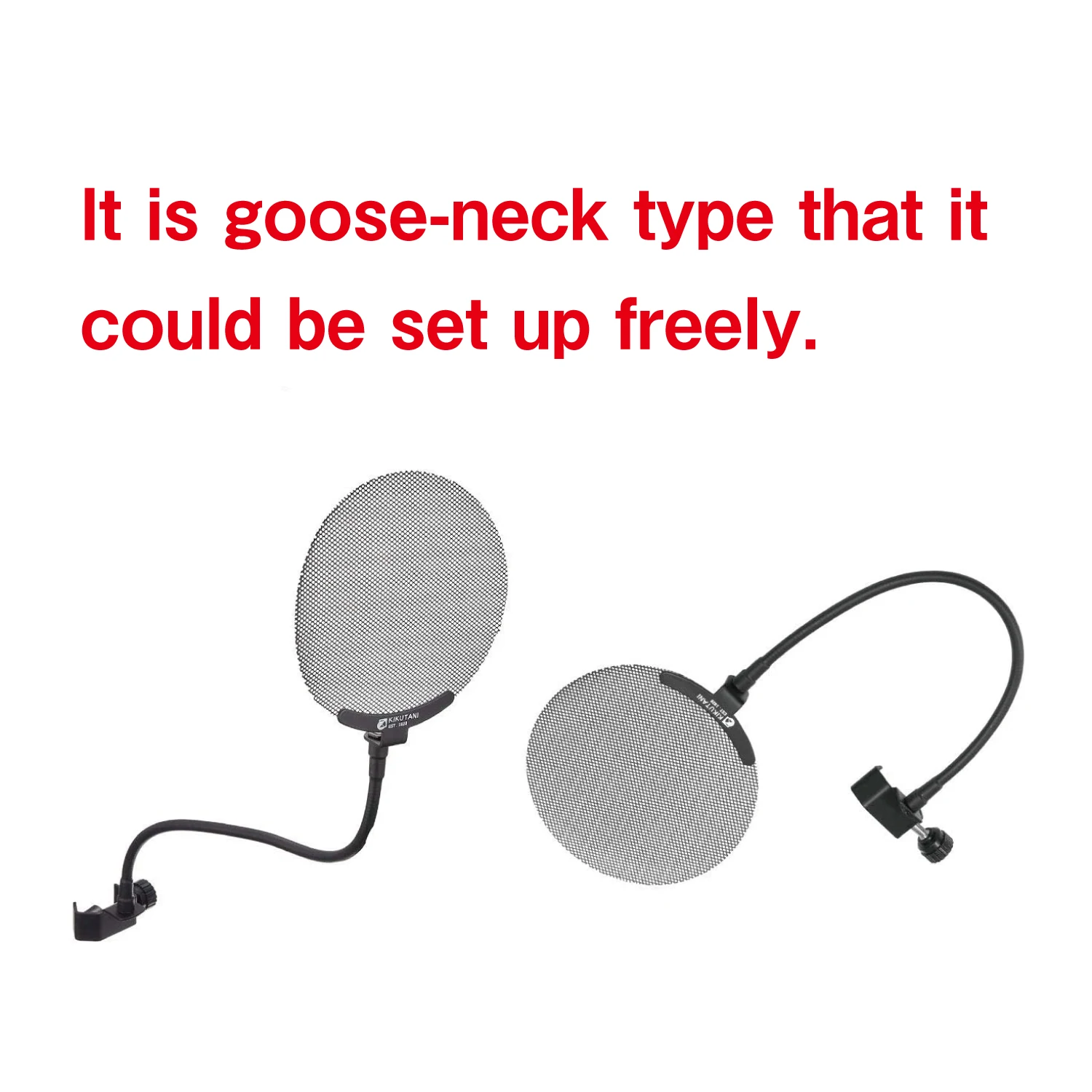 Reliable original ideas designed metal mic wind filter microphone