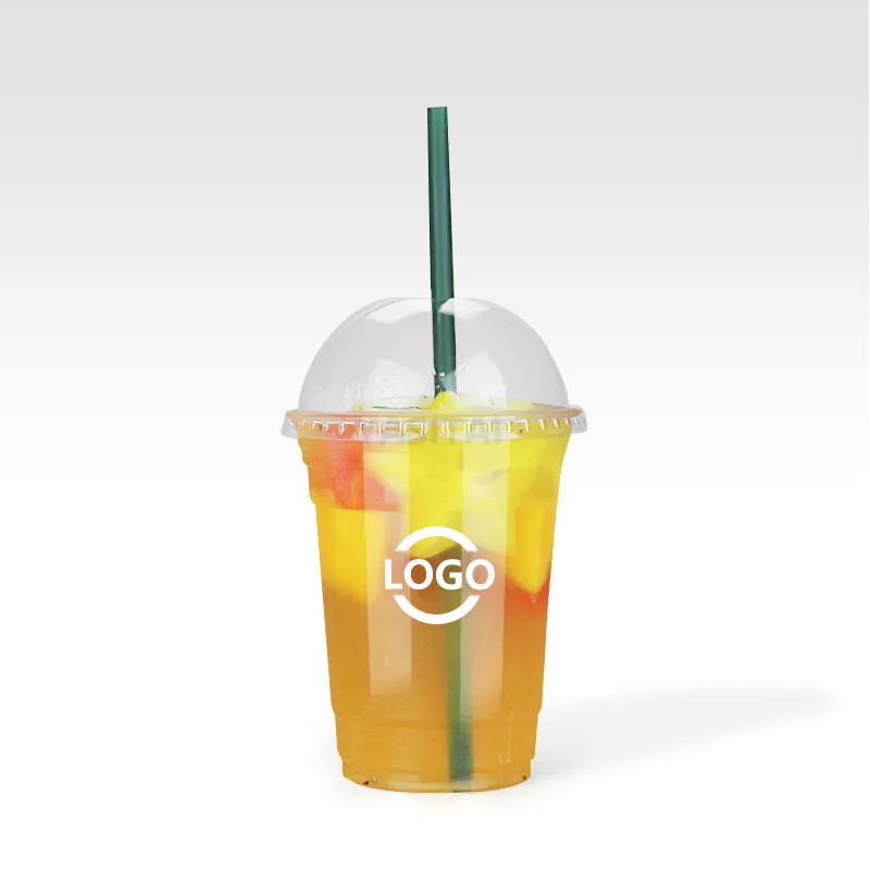 Disposable Reusable Plastic Take Away Cup Coffee Juice Beverage Drink Milk Disposable Pp Pla Pet Cup