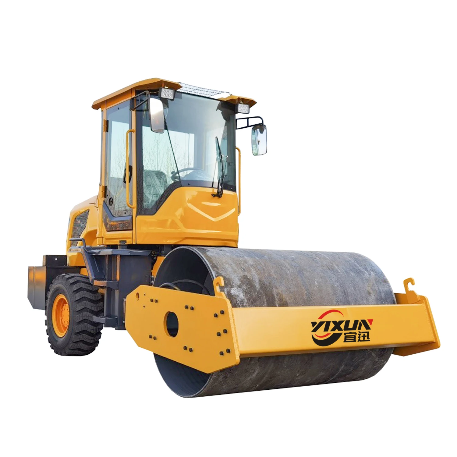8 ton vibratory road roller single drum road roller compactor from China rollers
