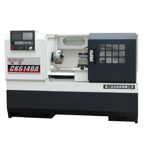 
Servomechanism Metal Cutting CNC Lathe Ck6140A Export to Europe 
