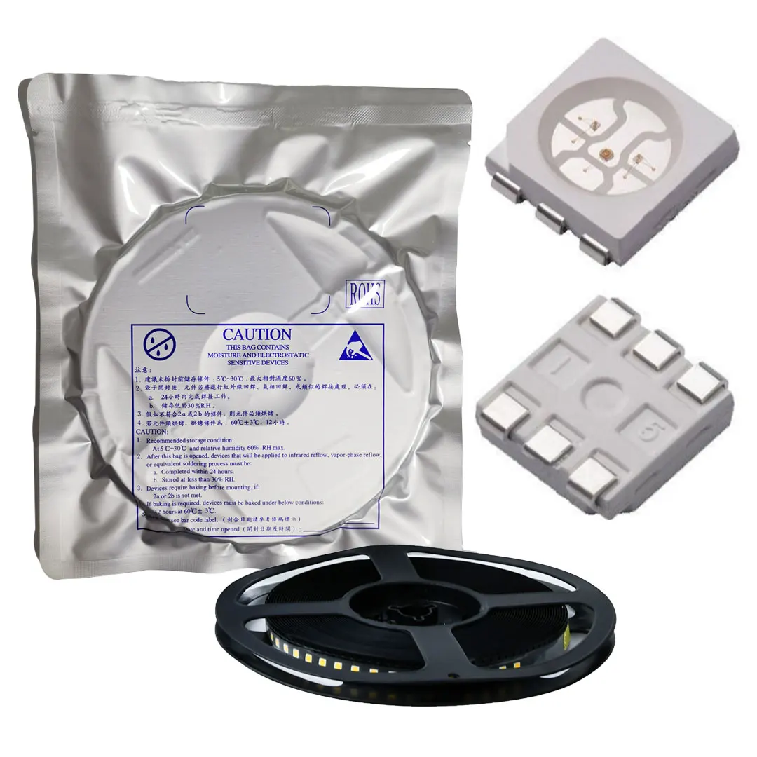 JHD  0.5w 5050 RGB SMD Led Epistar Chip For Outdoor Lighting