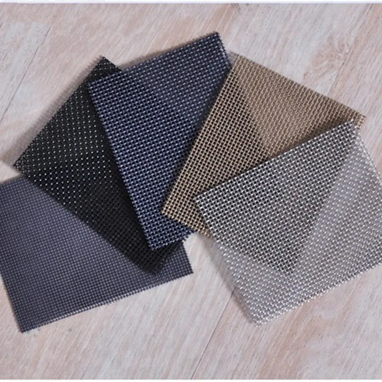 Customized low carbon 0.5mm 10mesh low price crimped galvanized woven wire mesh