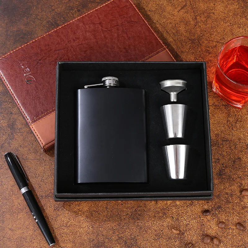 Amazon hot sale 300ml double wall insulated stainless steel hip flask