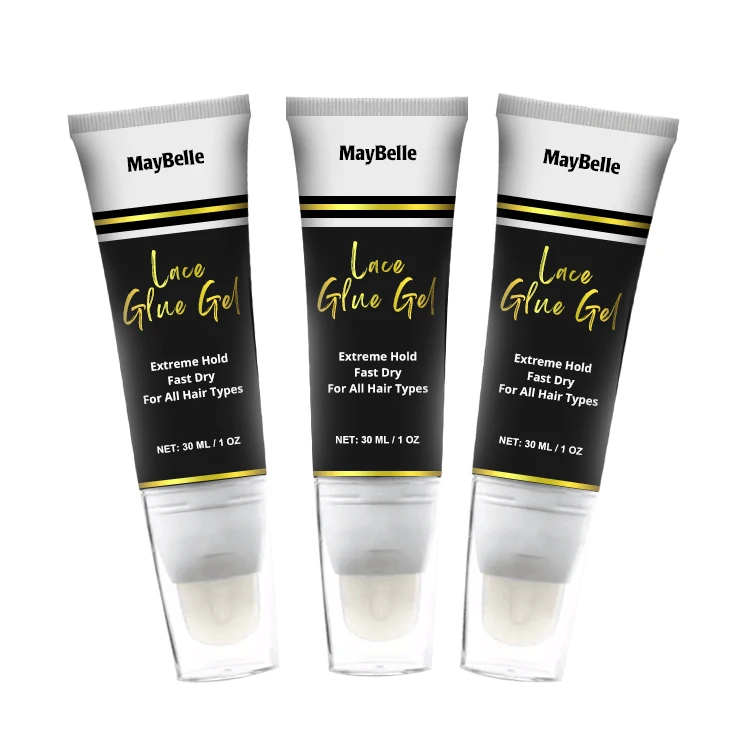 Custom Logo Touch Up Lace Bonding Gel Hair Glue Gel Quick Fix Hairline lifting