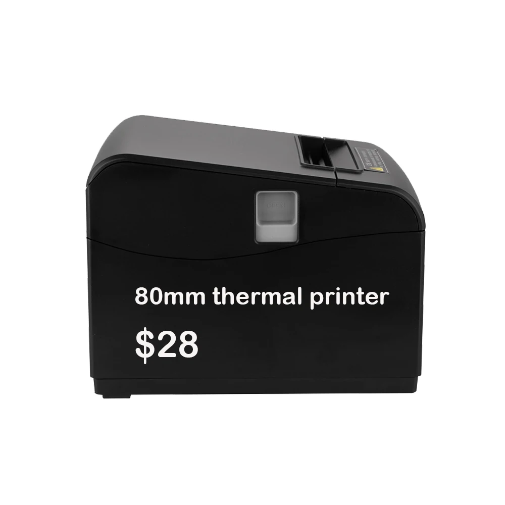 Shenzhen Factory Cheap 58mm 80mm wifi thermal printer price for pos system