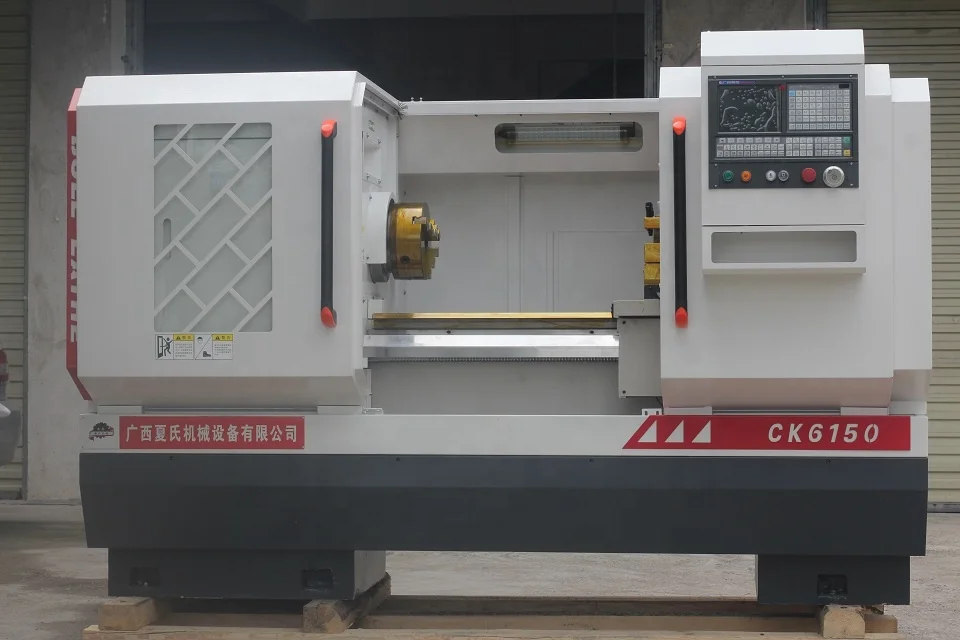 Ck6140 токарный станок с ЧПУ с плоской платформой