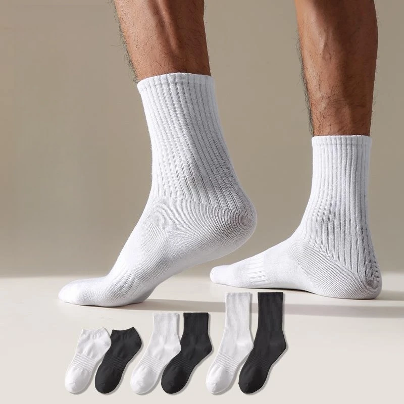 Custom Socks Design Own Logo Crew Socks No Minimum Order Private Your Label Black Man Sport Sock Elite calcetines