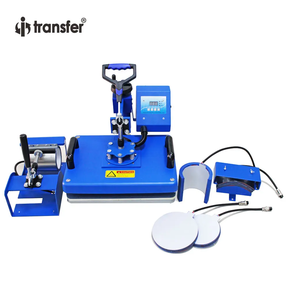 6 in 1 multifunctional heat transfer press sublimation machine