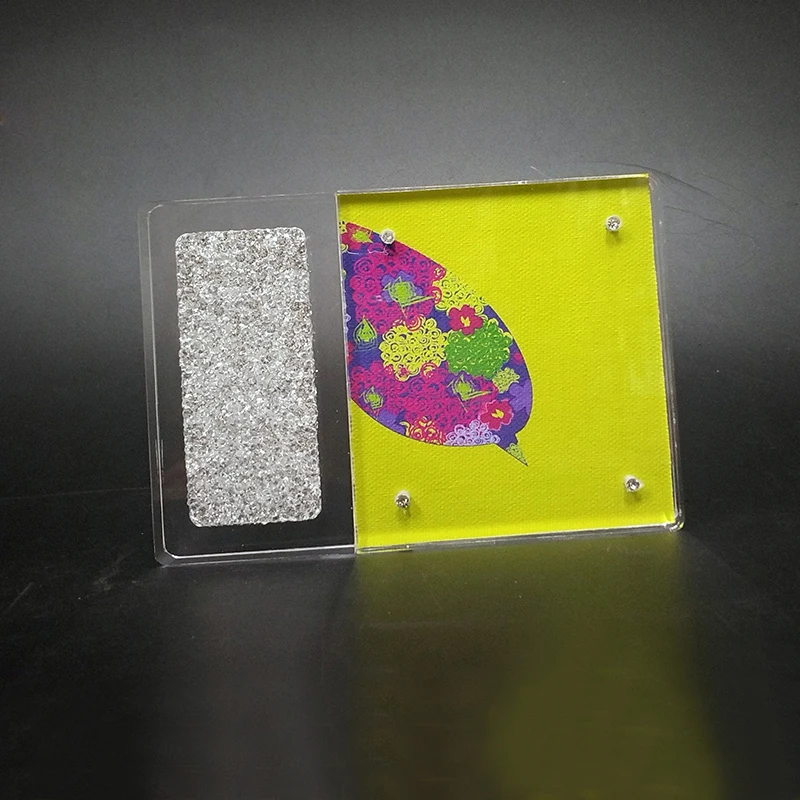 Заводская стол квадратная Магнитный pmma Акриловый плексиглас четкая картинка фоторамка с бриллиантами акриловая рамка фото