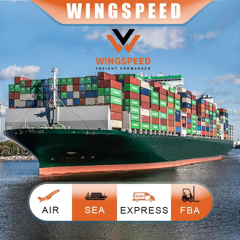 DDP/DDU service door to door Delivery by international shipping Company WINGSPEED from China to USA