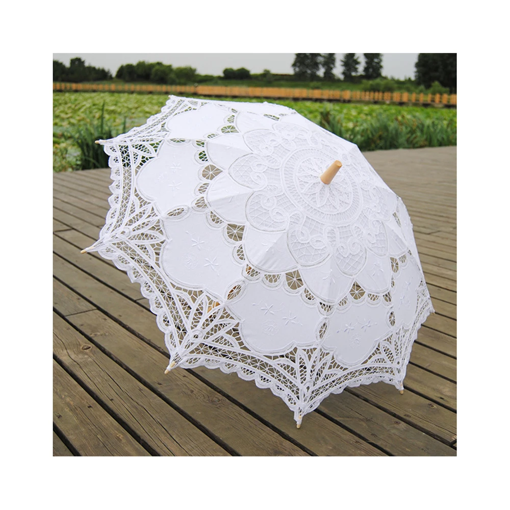 Professional production personalised umbrella lace umbrella for women