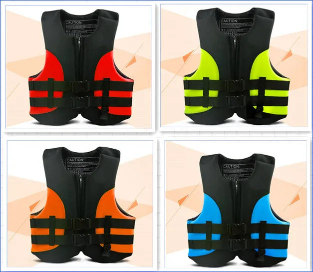 NiuFuRui Factory Wholesale Hot Sale red 150n neoprene life jacket