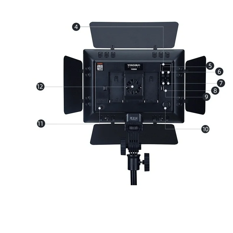 New sale video Lamp YN 900 LED Photo Studio video Camera Camcorder Yongnuo YN900 LED Lights Photographic Lighting 5500K