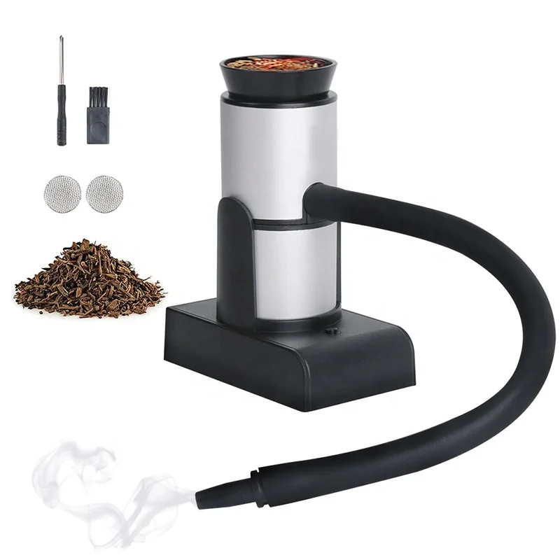 Hotselling Portable Handheld Cold Smoking Gun Electric Food Drink Cocktail Smoker Kitchen Tools Woodchips Smoke Infuser