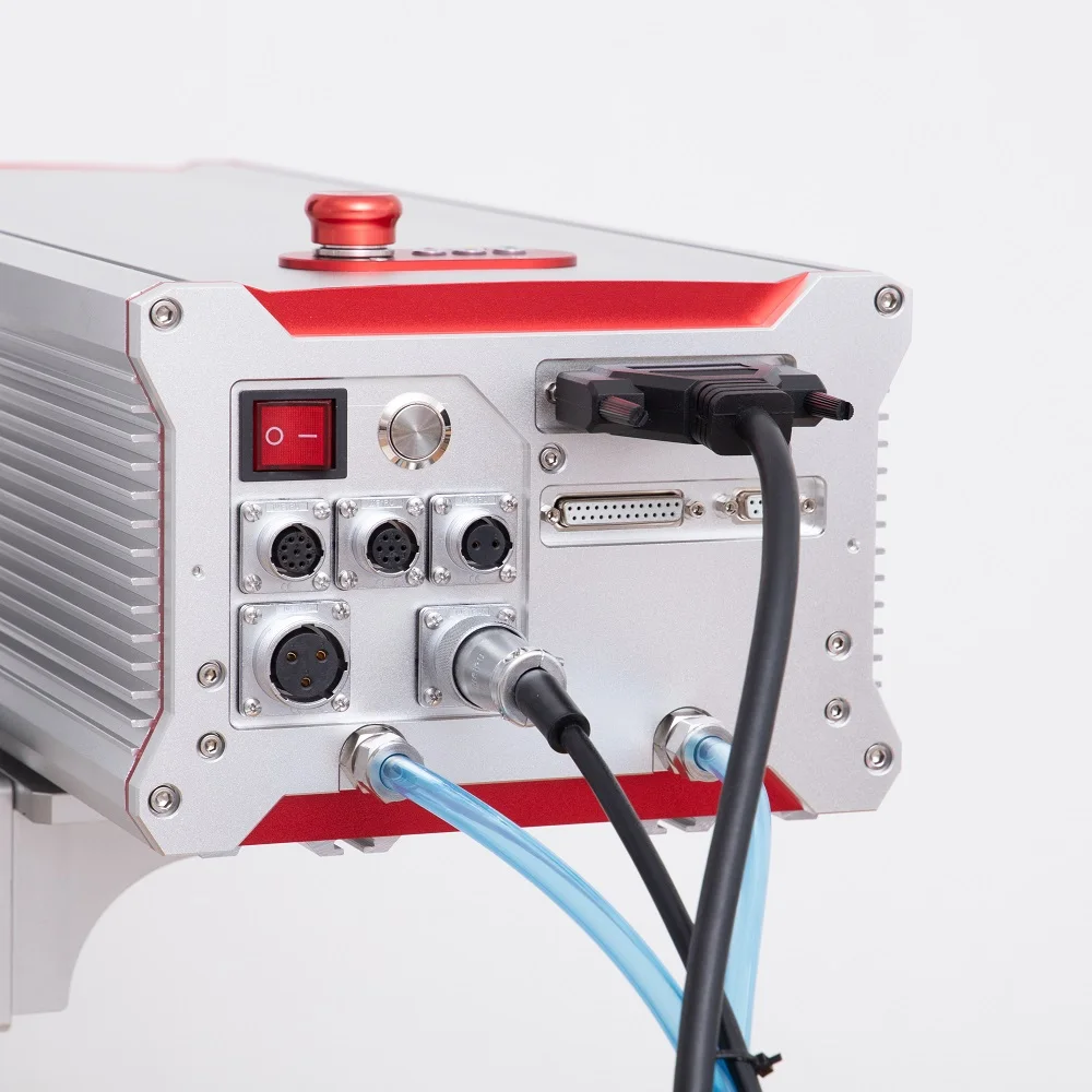 Hot Sale 10W 20W Green Laser Printing Marking Machine Food Medicine Packing Expire Date Time Code Marking Printing