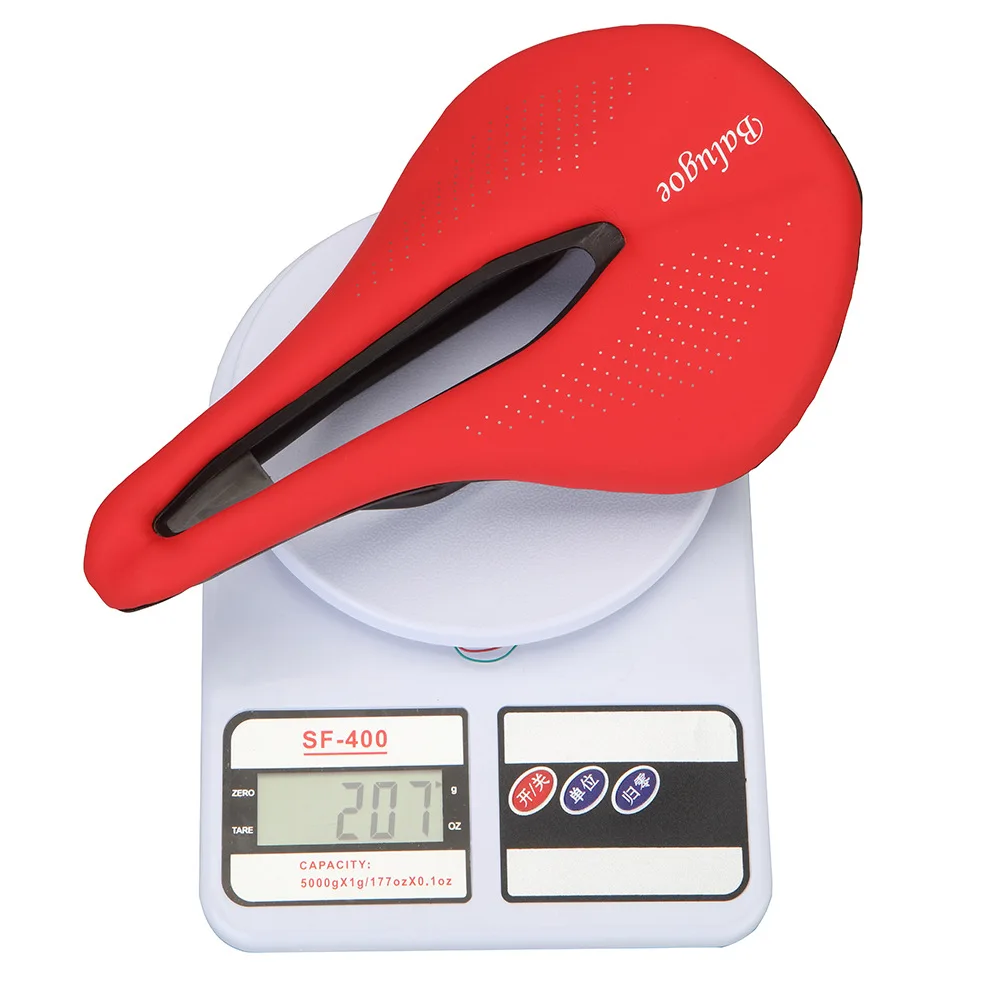 Gel soft leather surface mtb soft bike seat bicycle saddle