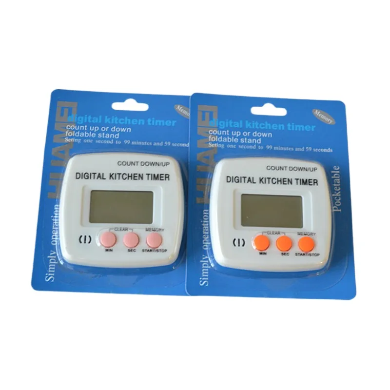 Mini kitchen  countdown timer battery cute digital countdown timer LCD screen