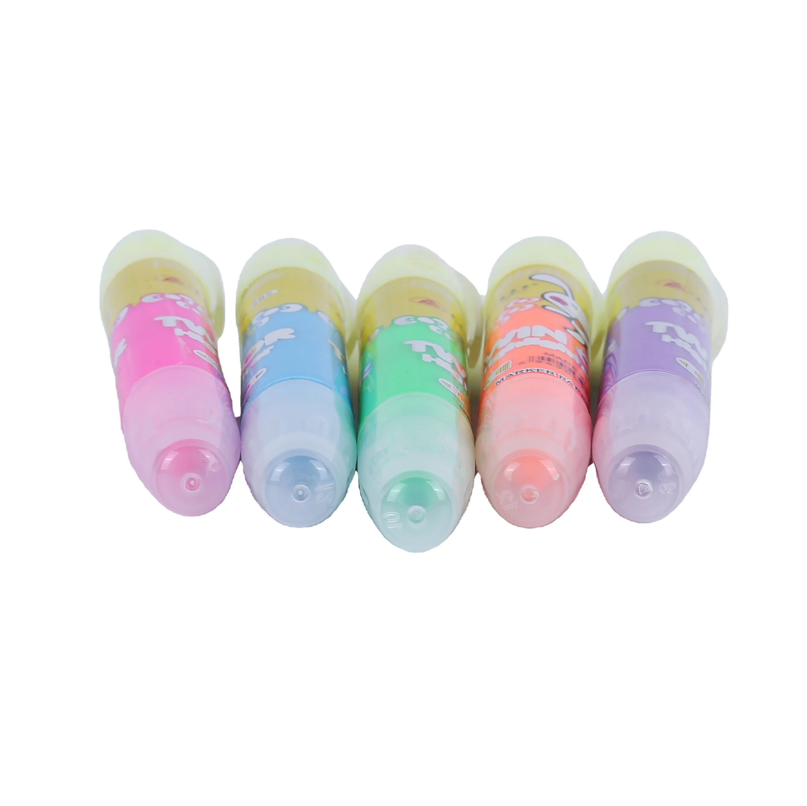 Wholesale Price High Quality Design Unique Custom Cute Pen Highlighter  marker Pen