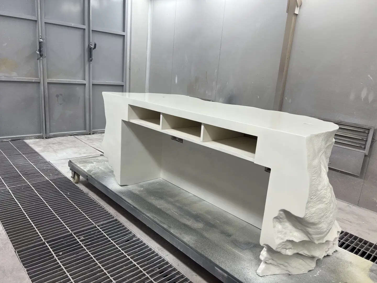 3D printing special-shaped customized stone shape bar counter reception desk