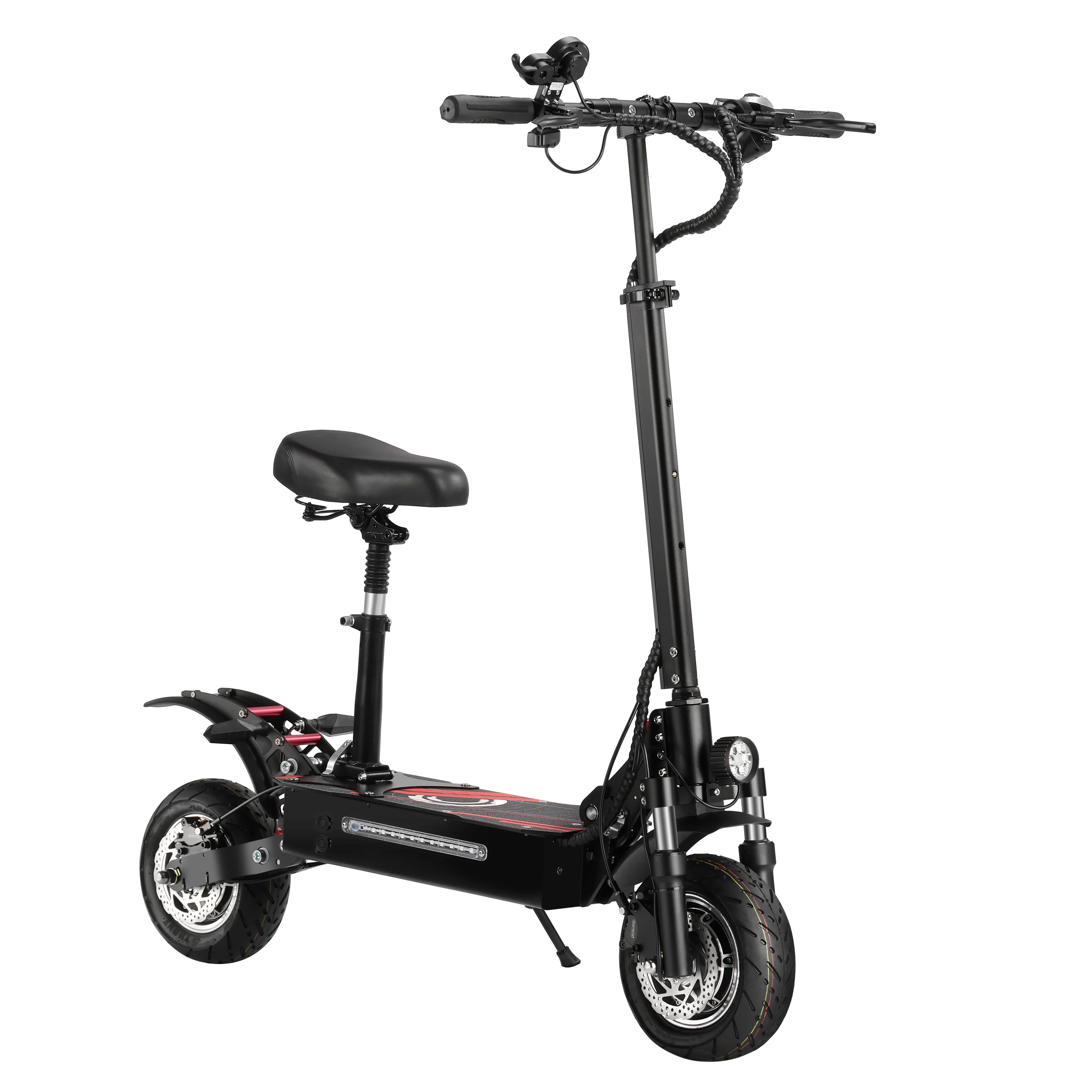 Q7PRO 3200W 52V Fat Tire Electric Scooter Double Motor Electric Kick Scooter Foldable Electric Scooter Warehouse