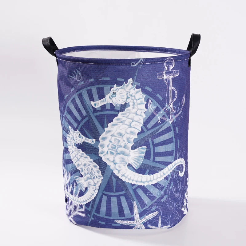 Hot Sale Folding Laundry Hamper Storage Basket Organizer Canvas Dirty Clothes Basket