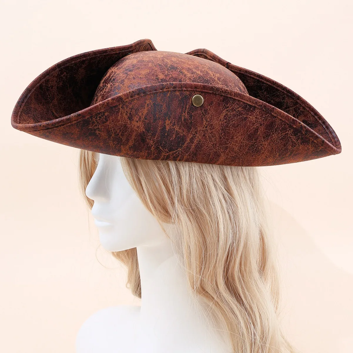 Винтажная Складная Шляпа капитана для взрослых