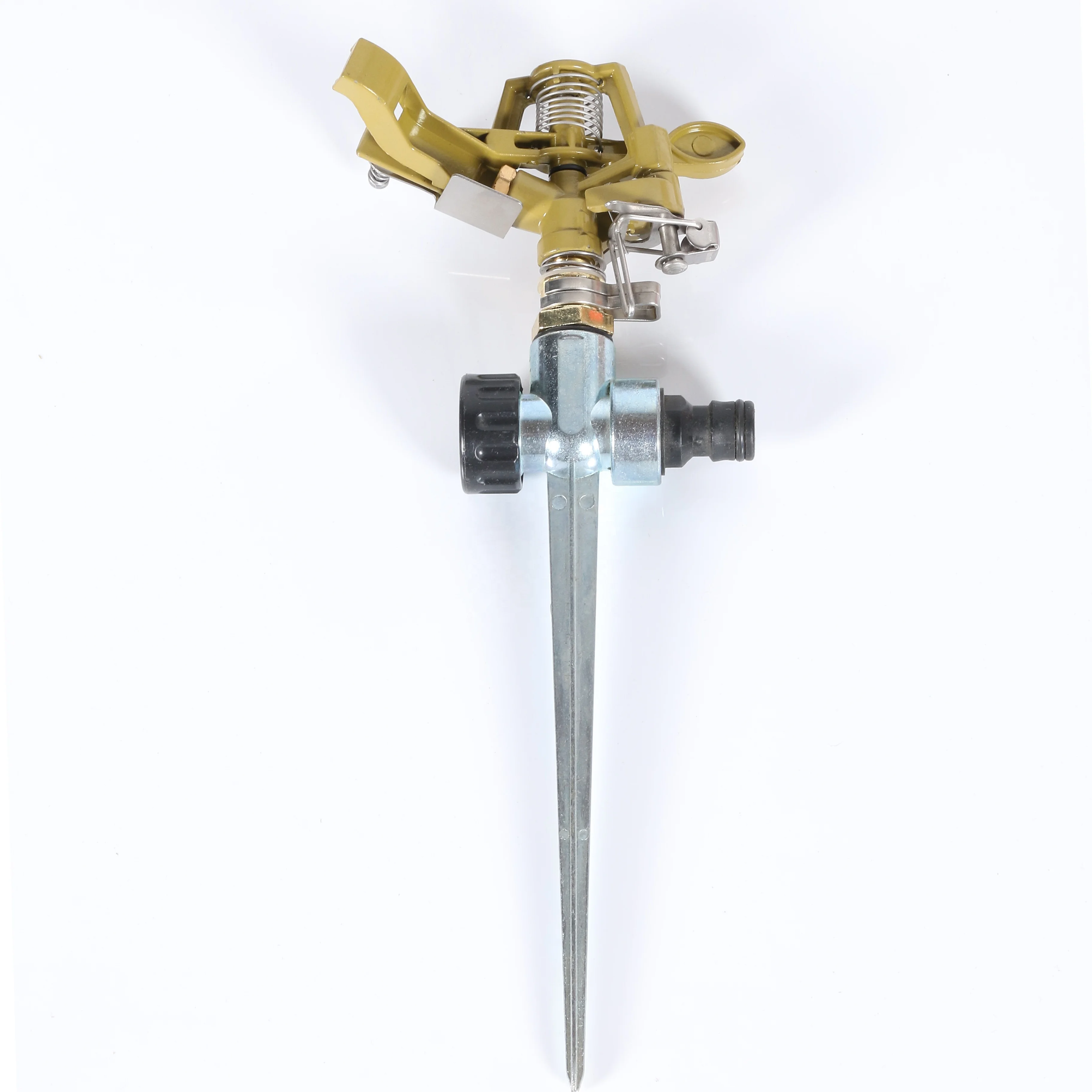 1/2 дюймовый полный или запасной круглый Цинковый Сплав Регулируемый Импульсный спринклер низкого давления из цинкового сплава с цинковым металлическим шипом