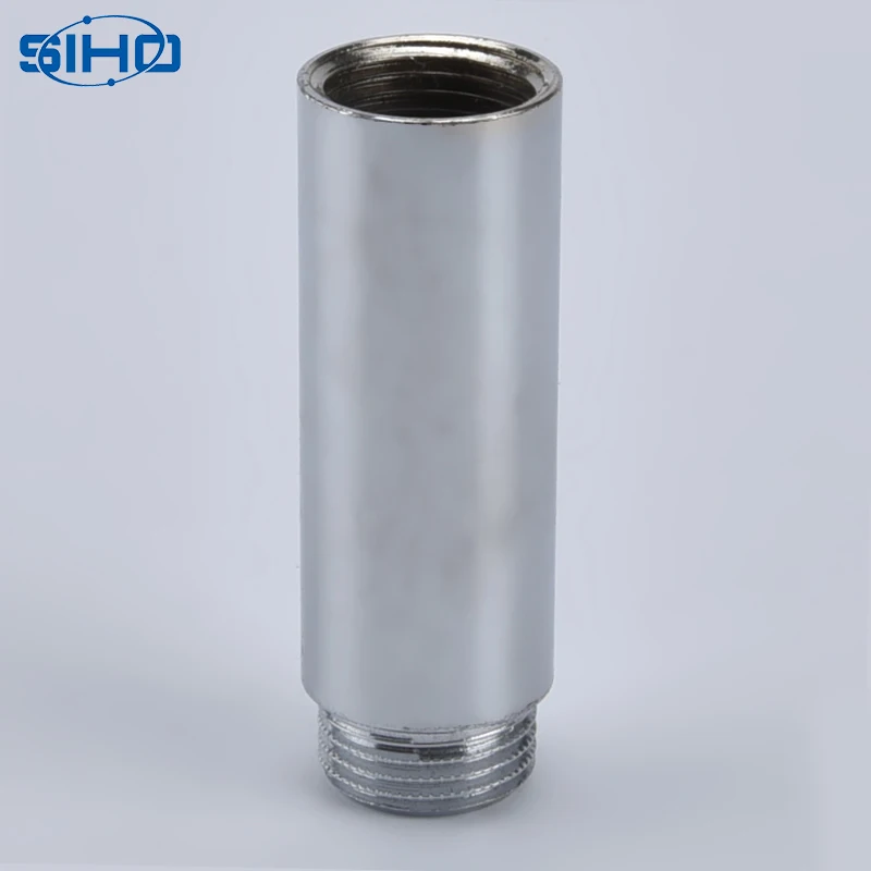 Латунный удлинитель для труб, фитинги для санитарных аксессуаров, основа, масло, вода, газ, желтый, латунный Цвет, мужской квадрат, равноценный