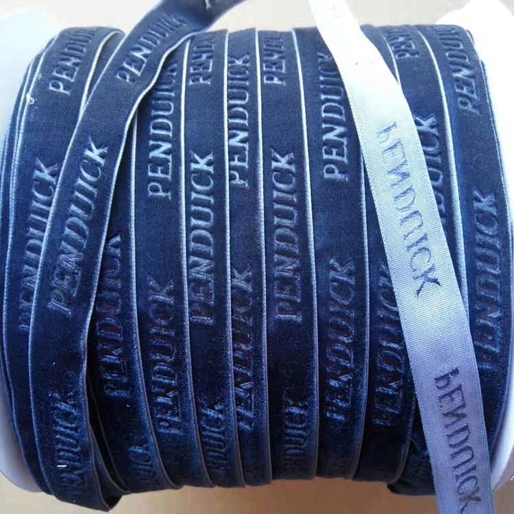 Spot wholesale 3mm - 50mm wide inelastic single and double sided velvet ribbon, used for decoration.