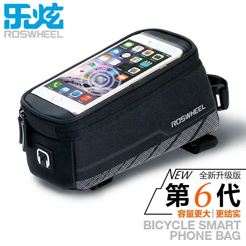 Bicycle Bag Cycling Bike Frame iPhone Holder Pannier Mobile Phone Case Pouch