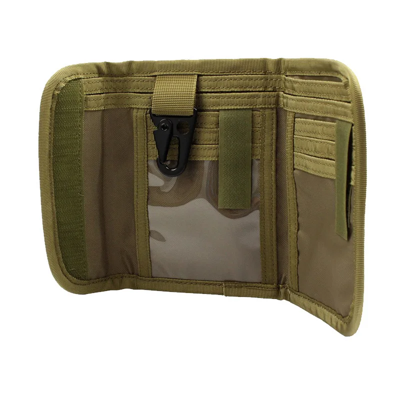 1000D Durable Nylon Pouch Travel Tactical Gear Wallet Card Holder For Men