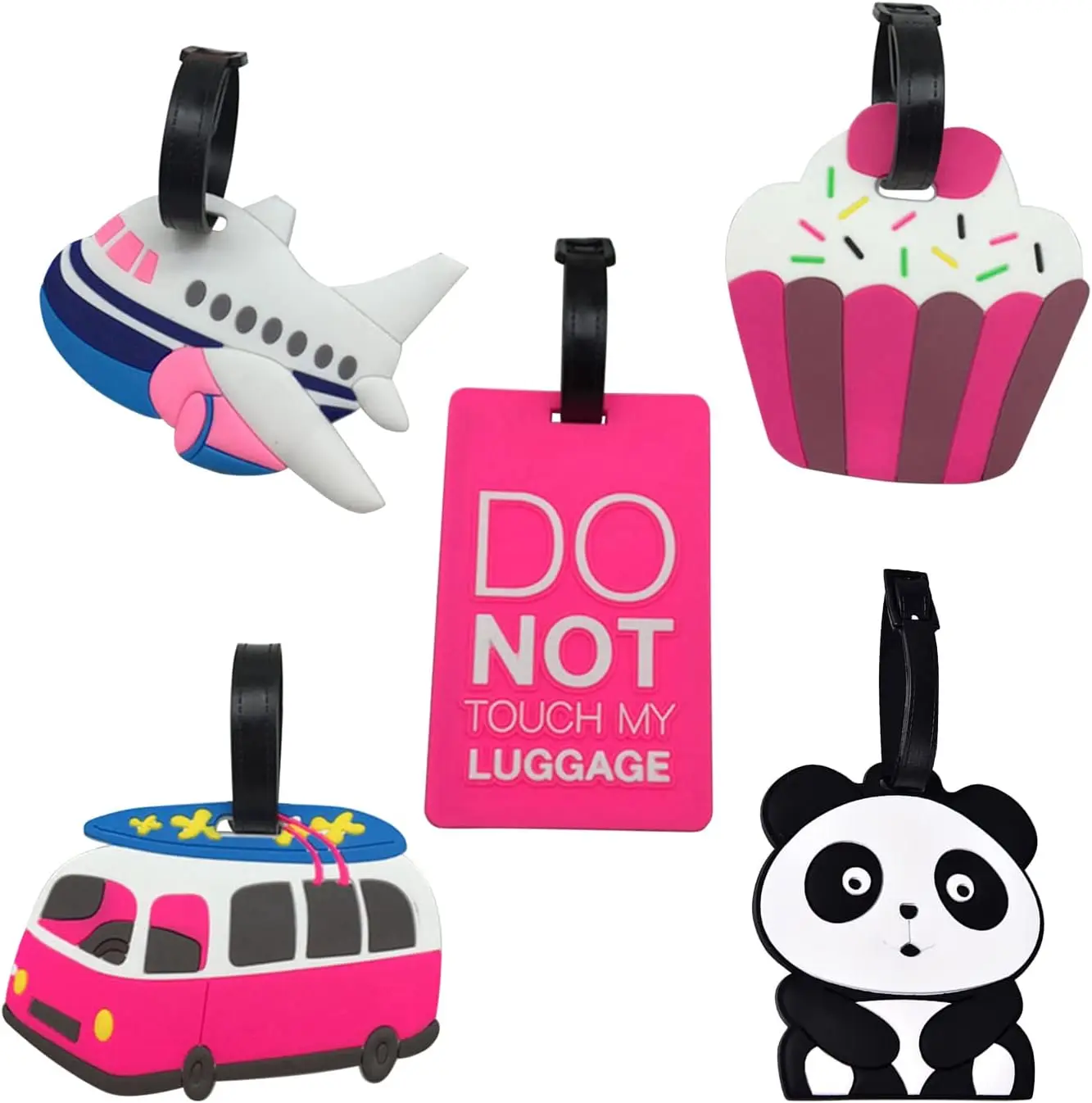 Professional Custom Cartoon PVC/Silicone Luggage Tag Manufacturer