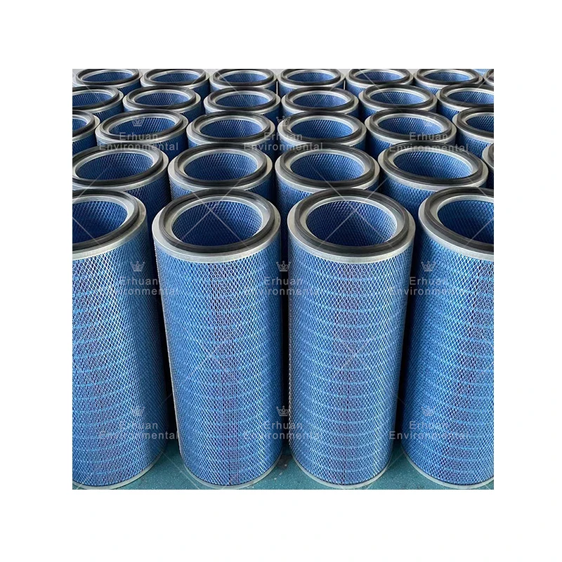 Universal Dust Filter Efficiency Pleated Paper Synthetic Cellulose Filter Cartridges