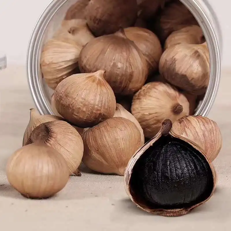 Chinese Garlic Black Hot Sale Whole Bulb factory price  Black Garlic  new season new crop