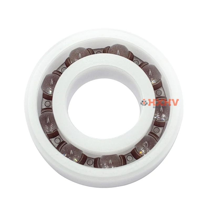 HXHV POM Plastic Bearing Glass Balls 6800 61800 6801 61801 6802 6803 6804 6805 6806 6205 Deep Groove Ball Bearing