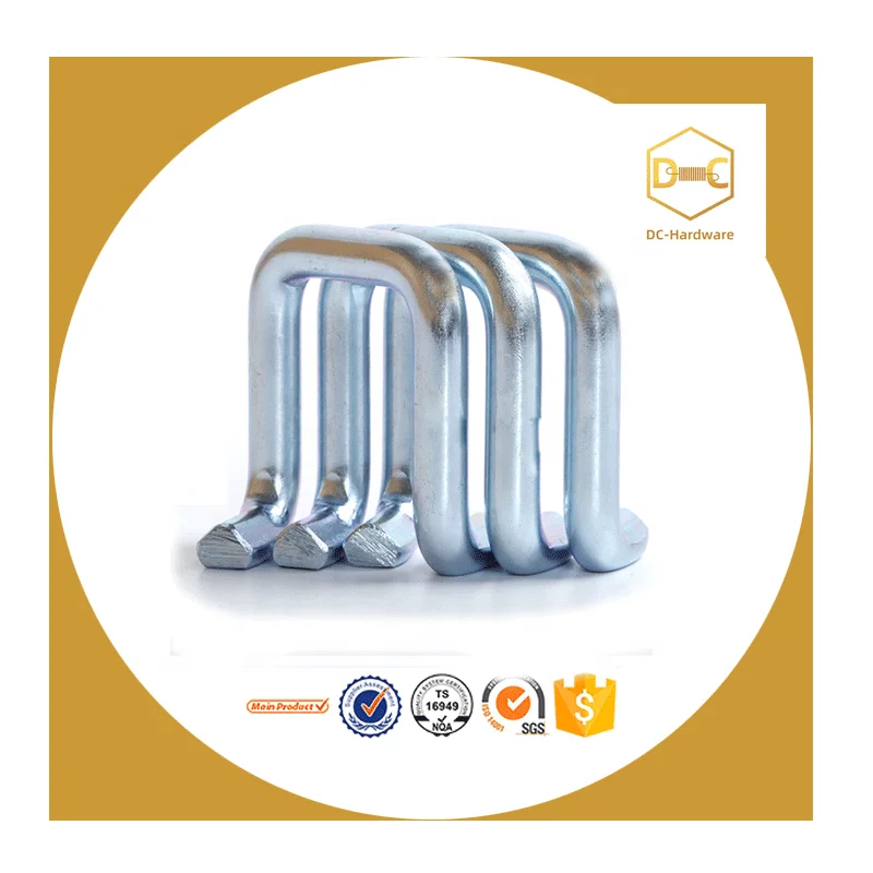 Reusable Plywood Crate Clip Metal spring steel wire clips fastener hook clip for wood crate