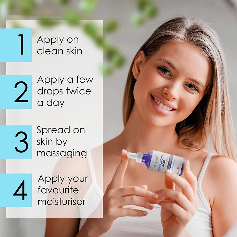 Wholesale Korean Skin care Anti Aging Hyaluronic Acid Niacinamide Vitamin C E Face Serum Private Label Skin Care Face Serum