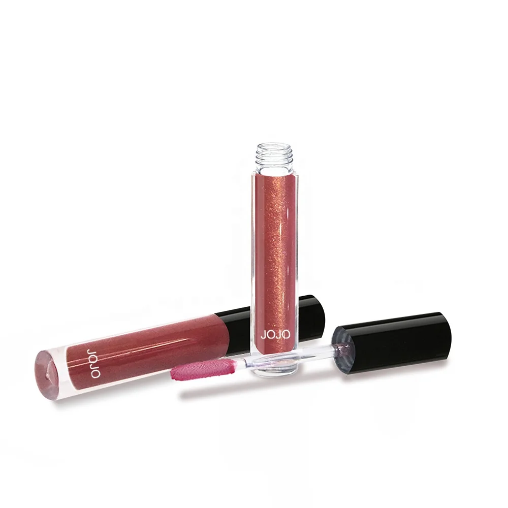 Shimmer Lip Gloss Private Label Waterproof High Pigment Custom Lipgloss Glitter Plump Ice Cream Lip Glossy
