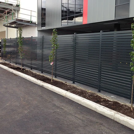 Factory aluminum fencing vertical slats/aluminum slat fence panels gates with good price