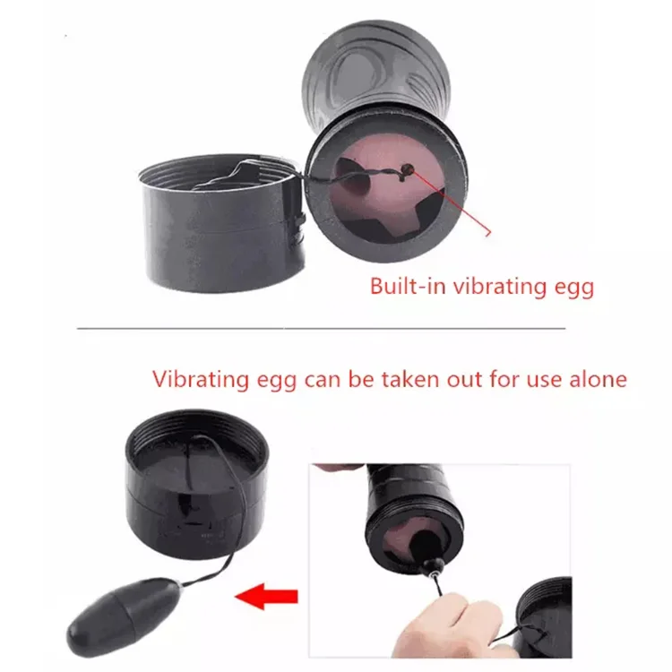 ISO BSCI Factory vaginal masturbation toy man sex toy for male masturbators adult sex product for man plastic vagina sex