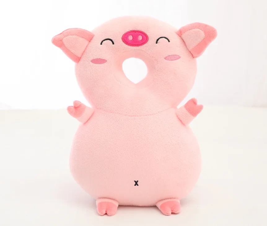 New Cute Infant Toddler Head Back Protector Safety Pad Harness Headgear Cartoon Baby Protection Pad Cushion