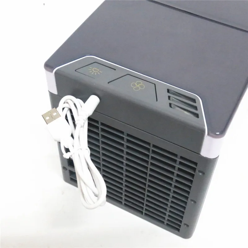 
Amazon Hot Sale Mini Air Conditioner Personal Space USB Small Portable Air Cooler 