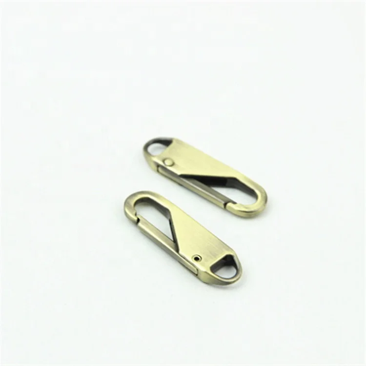 Zipper Hook Clip Pull Replacement Tab Handle Sliders Zipper Gripper Mend Fixer Repair Kit for Backpacks Boots Suitcase Clothes