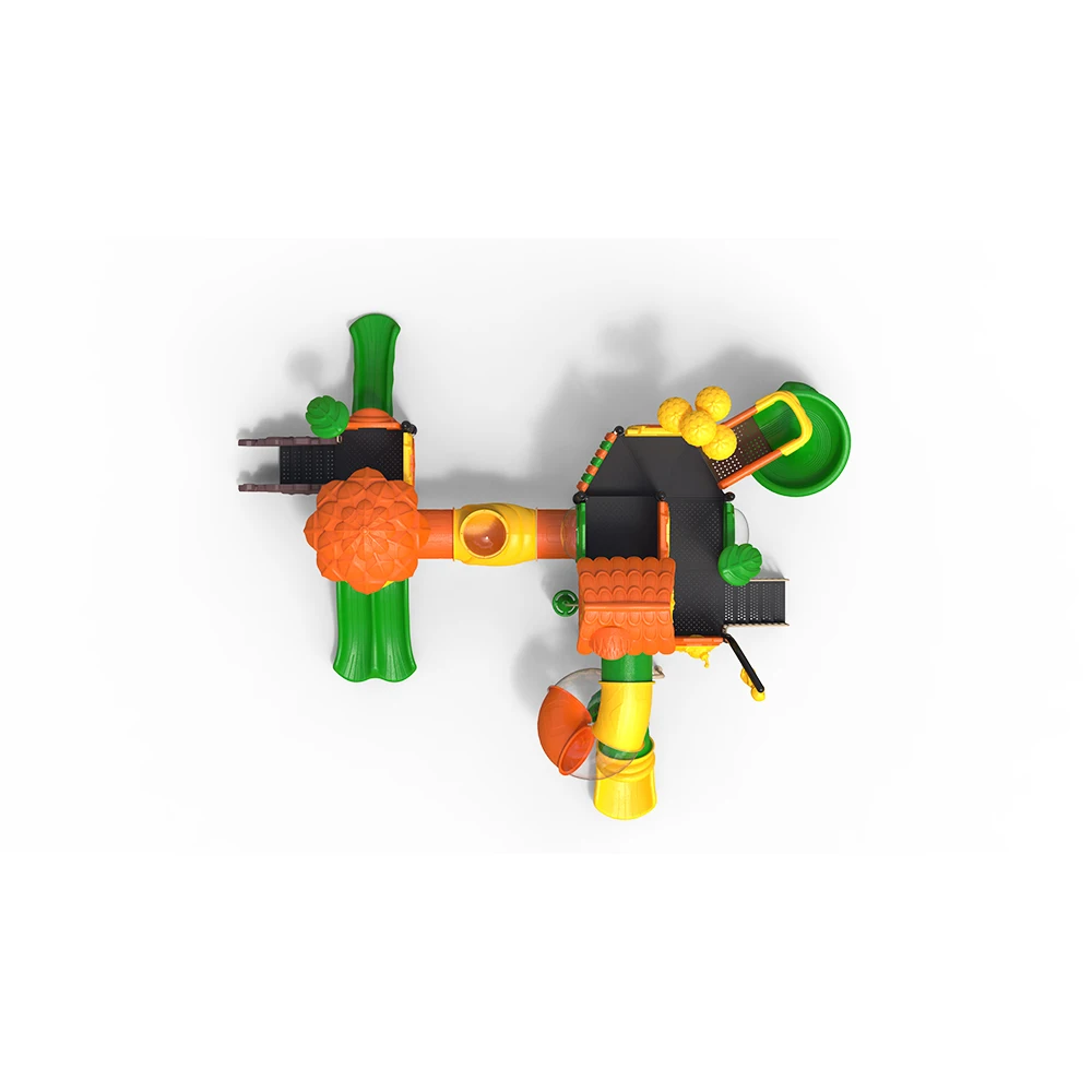 Attractive Commercial Adventure Play Set Outdoor Playground Equipment