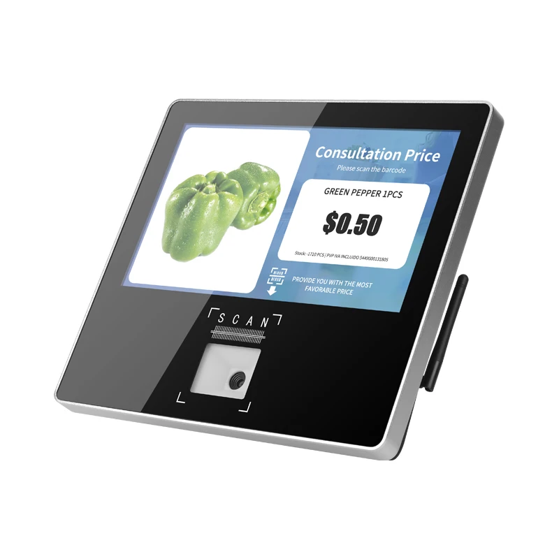 Android 11 System Price Checker 11.6 inch Pos Machine  Price Checker for Supermarket/Restaurant Price Checker KIOSK